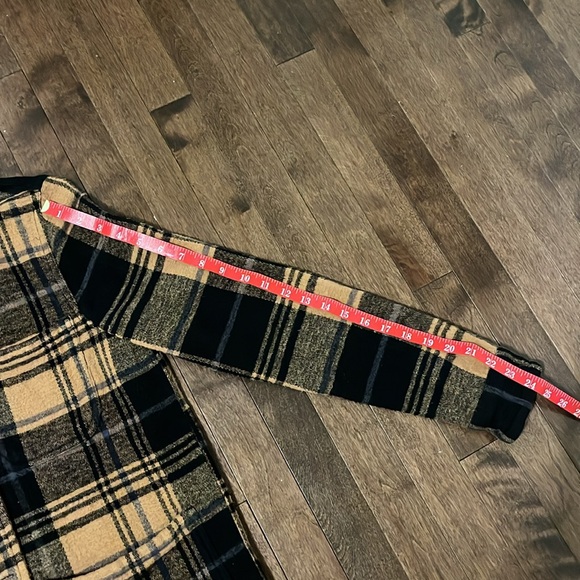 Women’s Flannel Utility Jacket Tentree XS Organic Cotton Plaid Shacket Casual - Picture 13 of 13